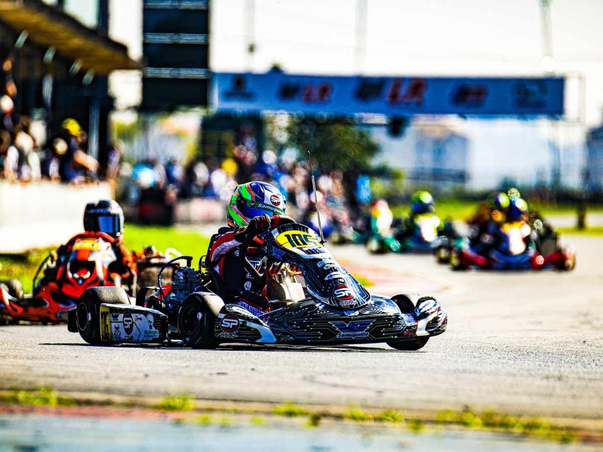 Mesmo com a 5ª colocação, Samuquinha continua líder da Copa São Paulo Light de Kart