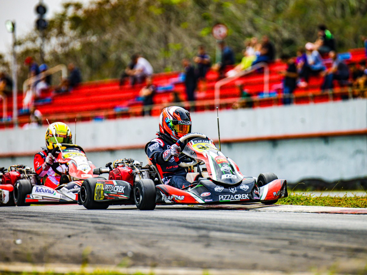 Motor tira as chances de Dudu Pagliaro pontuar na Copa São Paulo Light de Kart