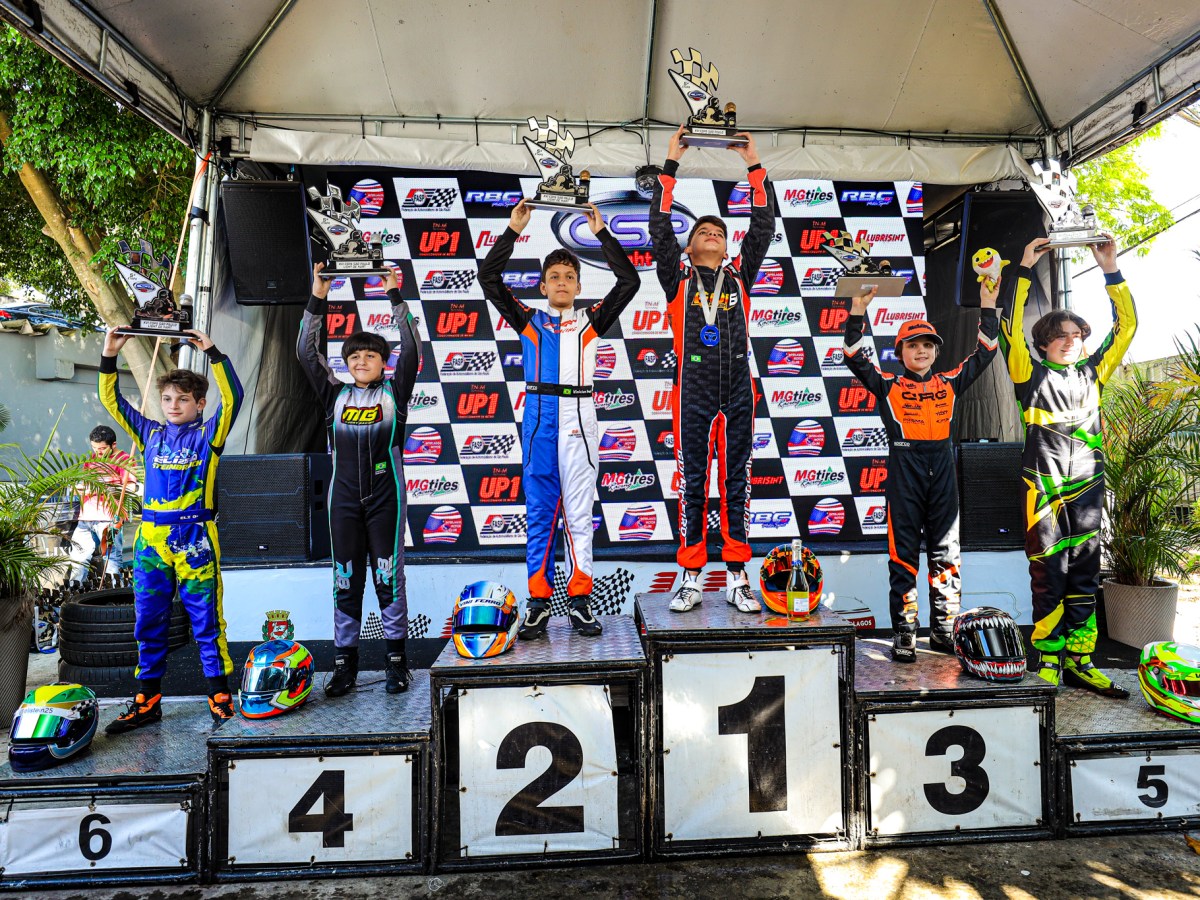 Nicolas Guth mantém regularidade na nova categoria e conquista mais um pódio na Copa São Paulo Light de Kart