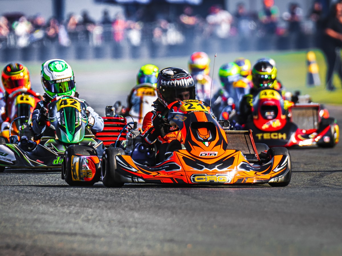 Nicolas Guth marca pole e vence pela segunda vez na temporada da Copa Beto Carrero de Kart