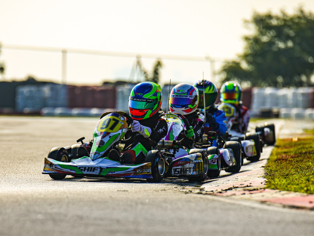 Paranaenses, irmãos Busato, ficam dentro do Top-8 na 6ª etapa da Copa São Paulo Light de Kart, em Interlagos