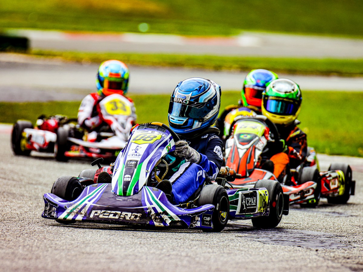 Pedro Perondi surpreende em sua estreia na Copa São Paulo Light de Kart e conquista pódio na Cadete