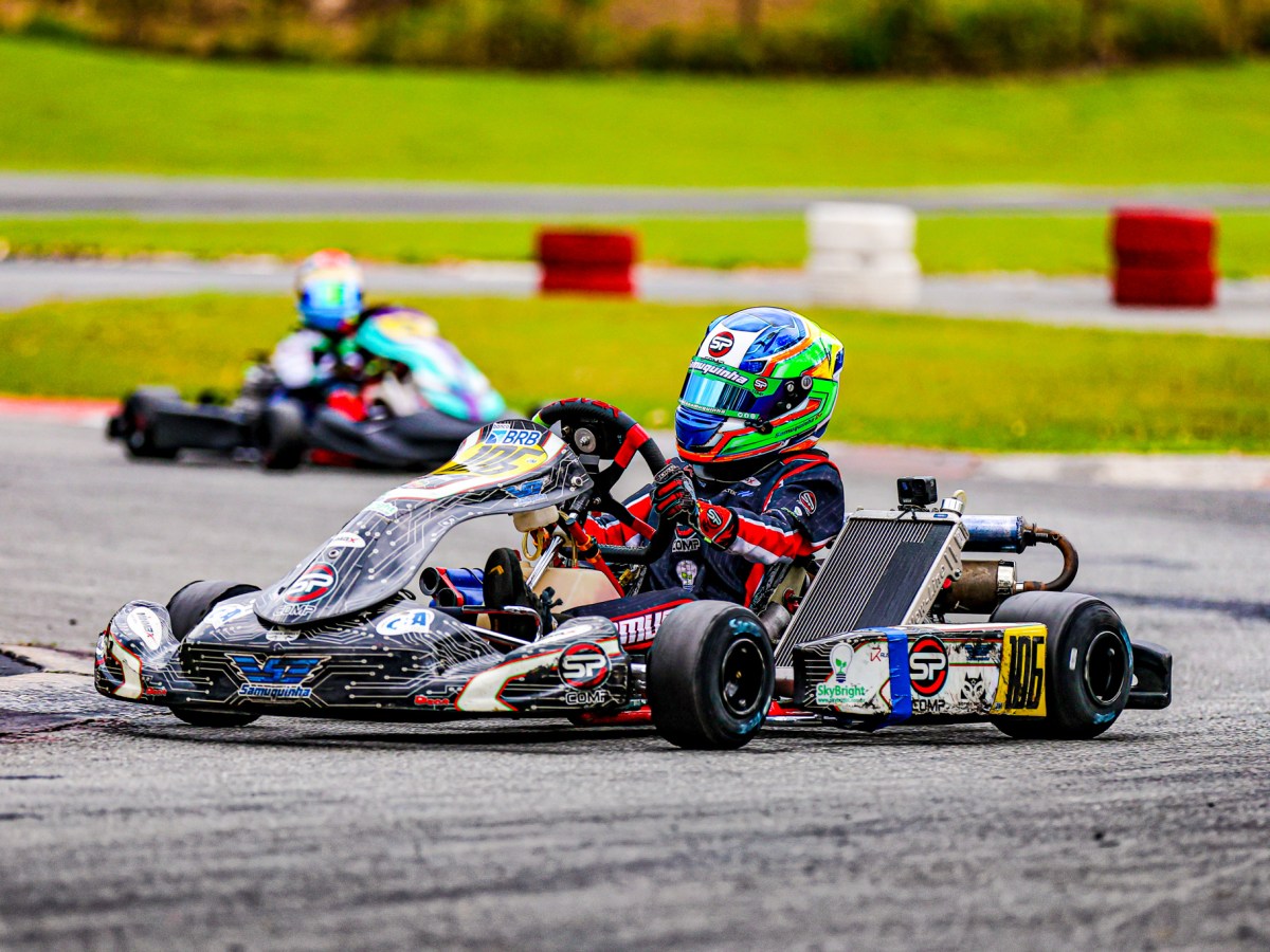 Nem o “/4” tira o brilho de Samuquinha na 8ª etapa da Copa São Paulo Light de Kart