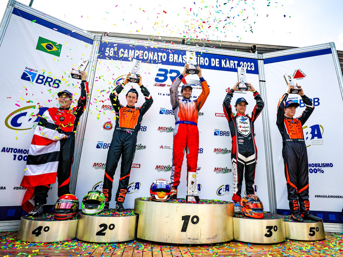 João Simonsen sagra-se Campeão Brasileiro de Kart 2023