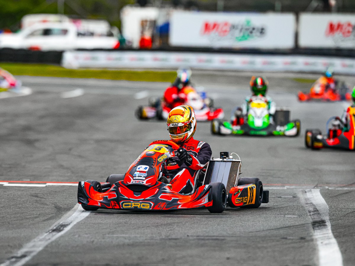 Bernardo Gentil superou adversidades para terminar o Brasileiro em 5º na OK-N