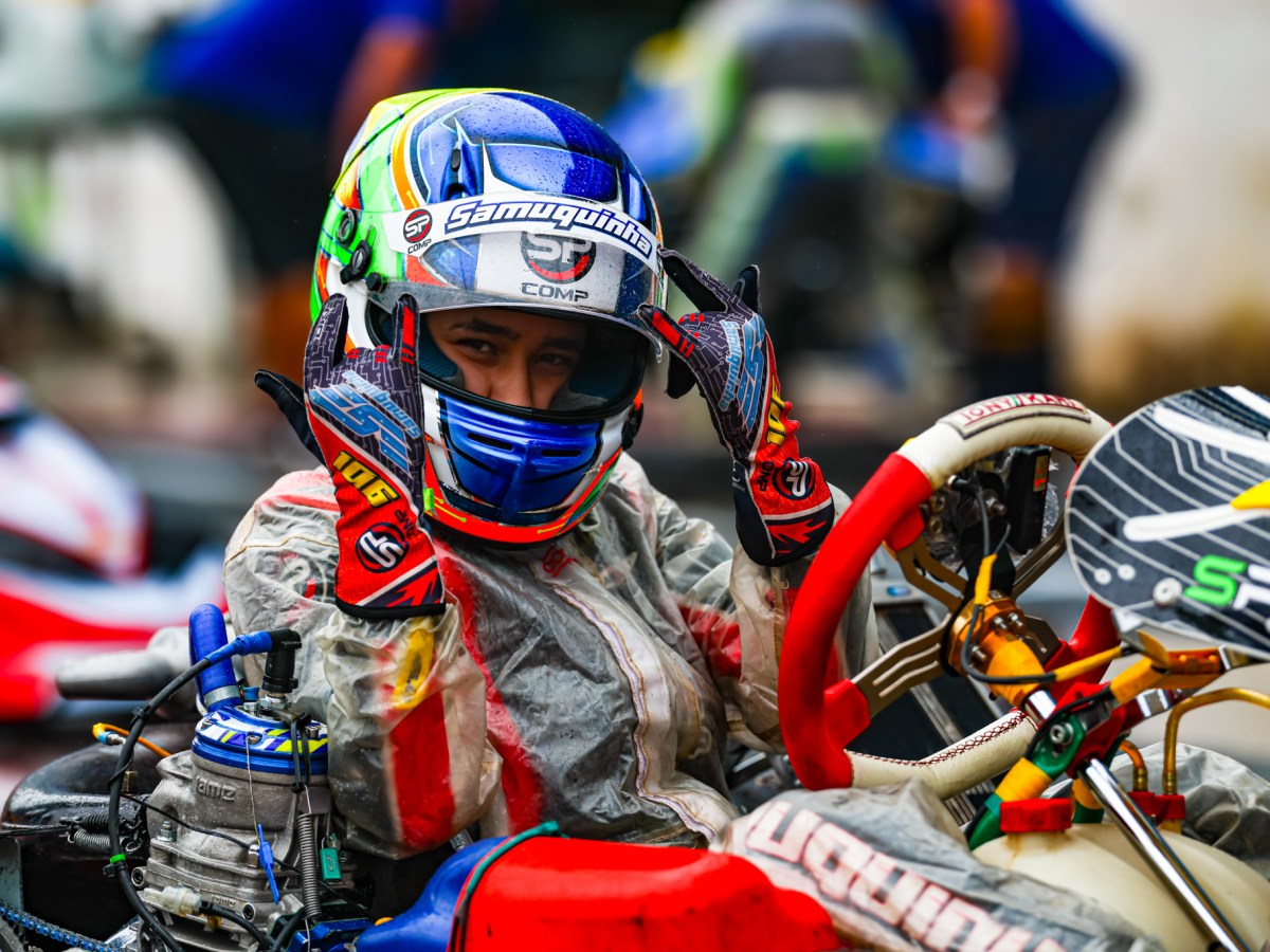 Samuquinha é Top 10 no maior Brasileiro de Kart da história