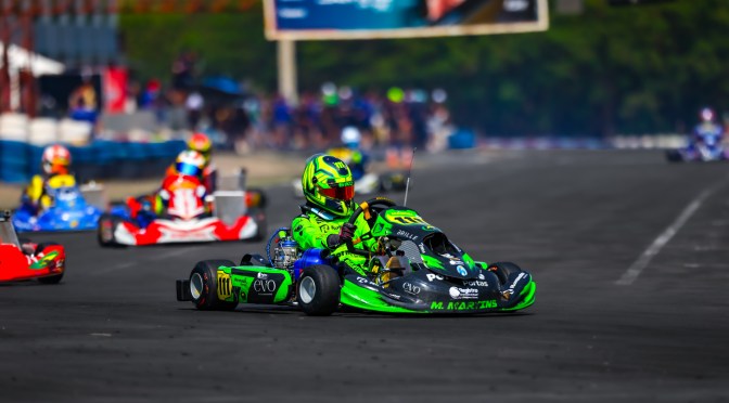 Manoel Martins cravou pole e venceu duas classificatórias no Troféu Ayrton Senna em seu primeiro ano na F4 Júnior