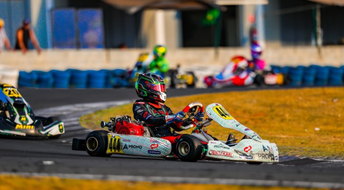 Gael Rampazzo fecha Troféu Ayrton Senna entre os dez melhores da OKN Júnior